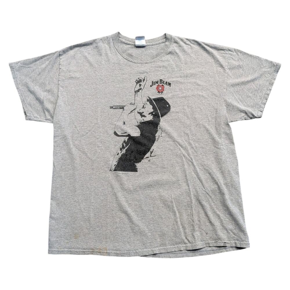 Y2K Jim Beam and Kid Rock Promo Short Sleeve T shirt